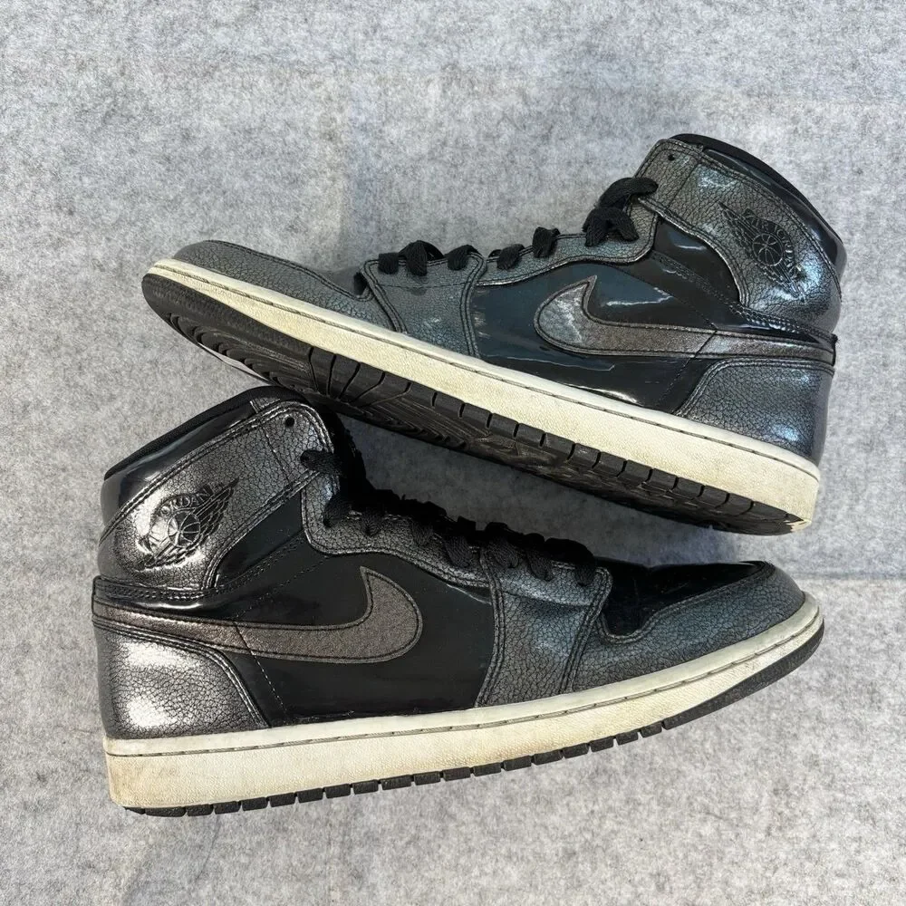 332550-017 - Mens 10 / Womens 11.5 - Air Jordan 1 Retro High Patent Anti Gravity